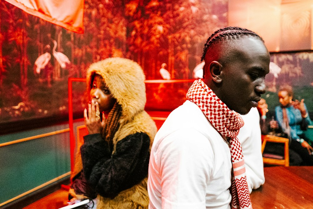 Creatives at an event